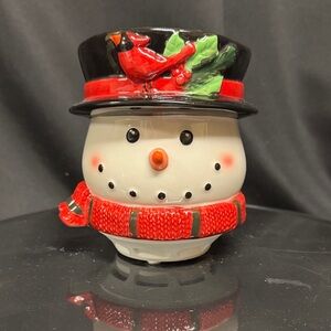 Scentsy Charming Snowman Tabletop Fan Diffuser NEW